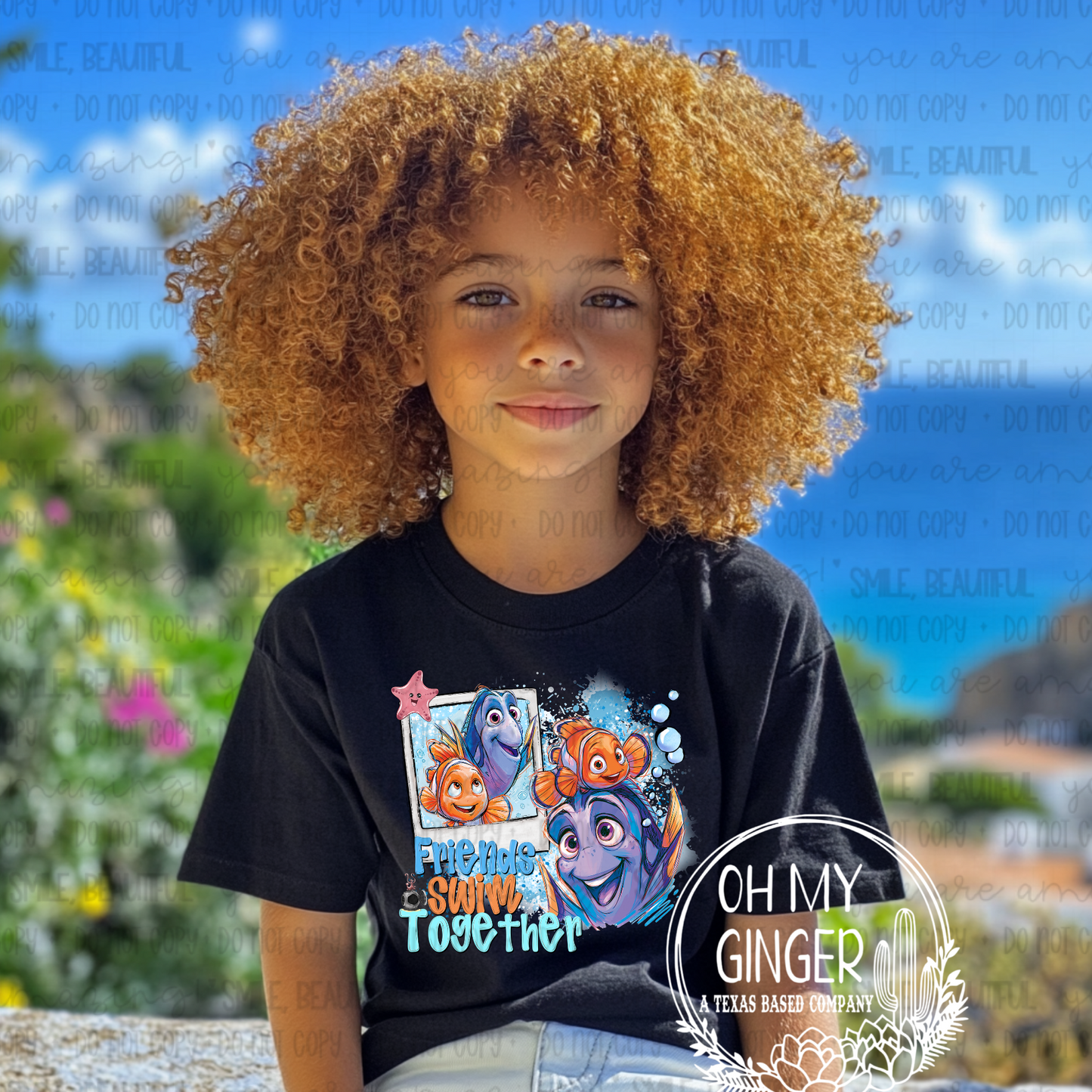 Friends Swim Together - Kids