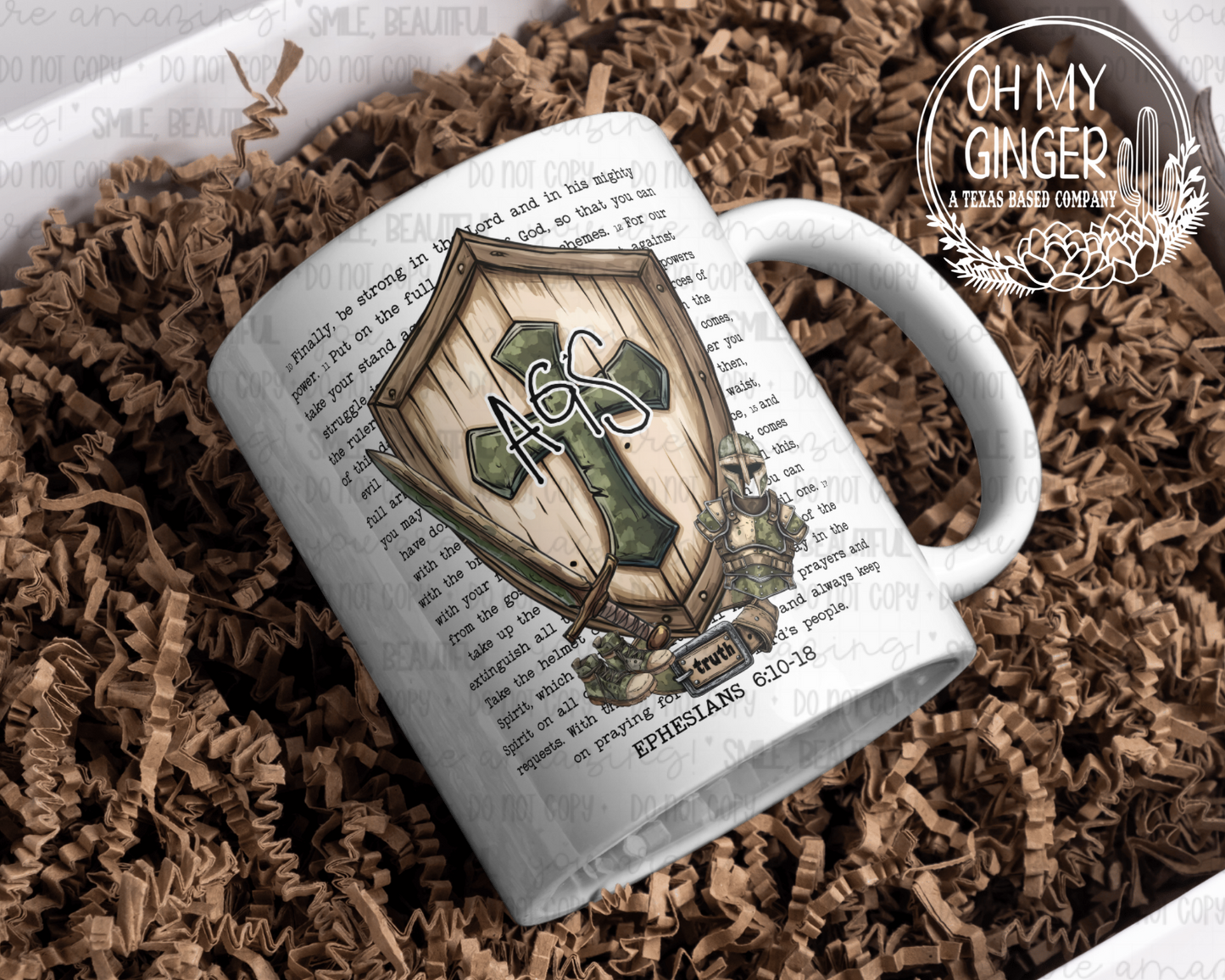 AGS Green Shield Mug