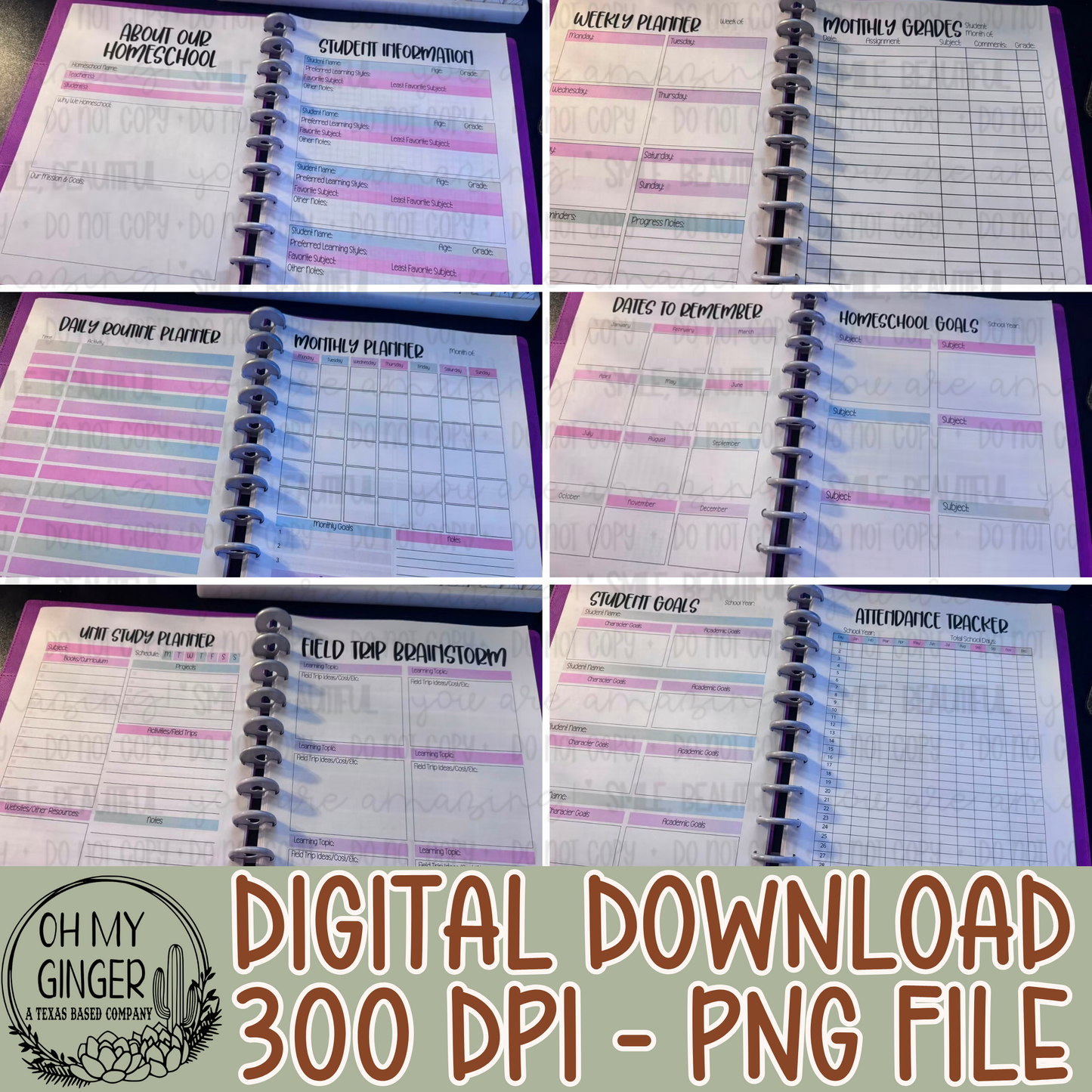 Freebie Friday 7/31 - Digital Homeschool Planner