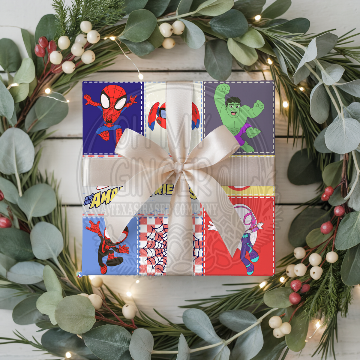 Spidey Amazing Friends Wrapping Paper