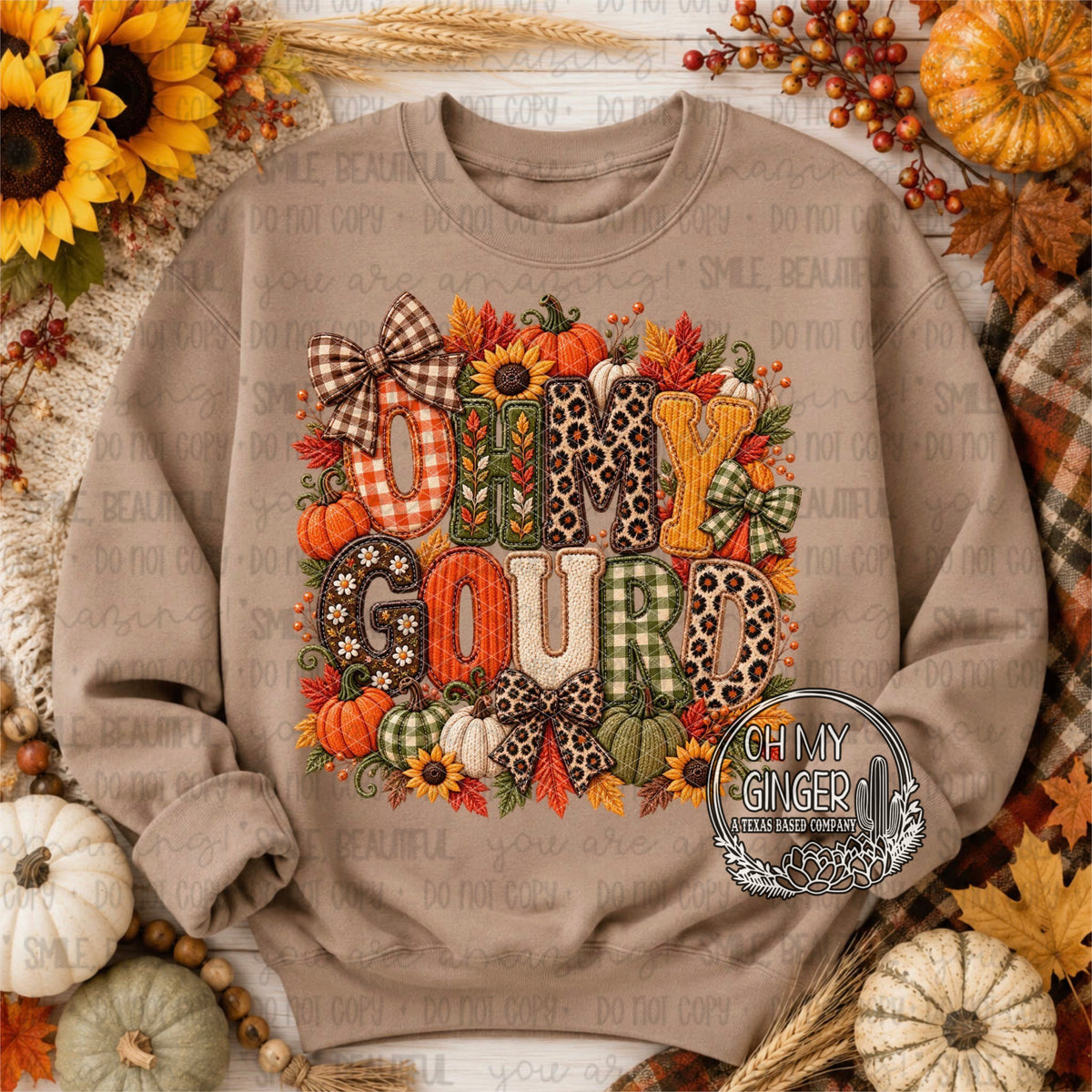 Oh My Gourd graphic apparel from Oh My Ginger