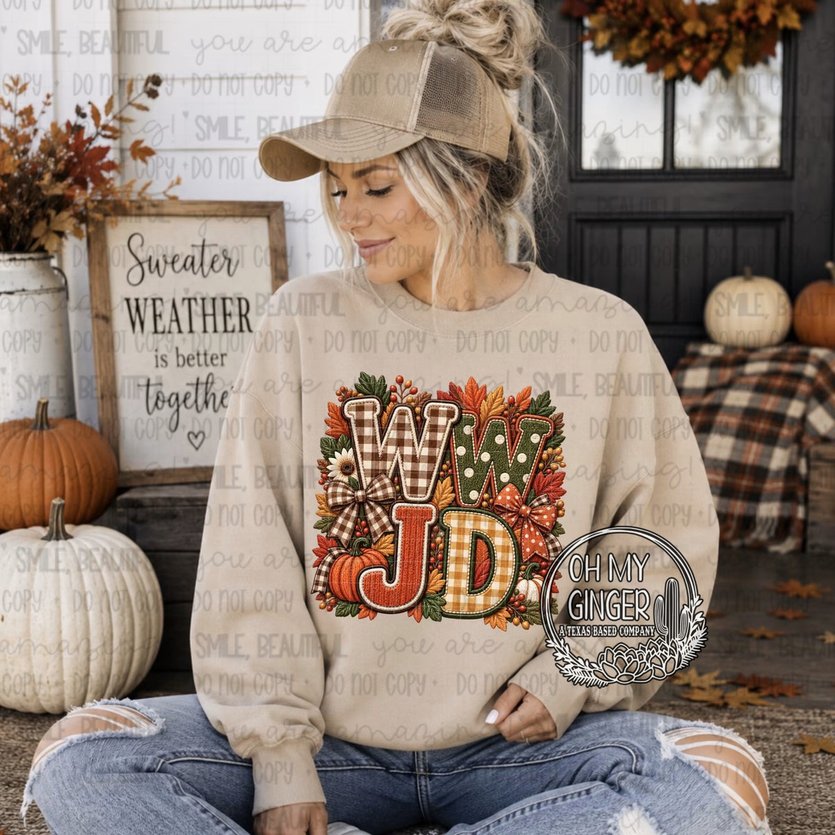 WWJD graphic apparel from Oh My Ginger