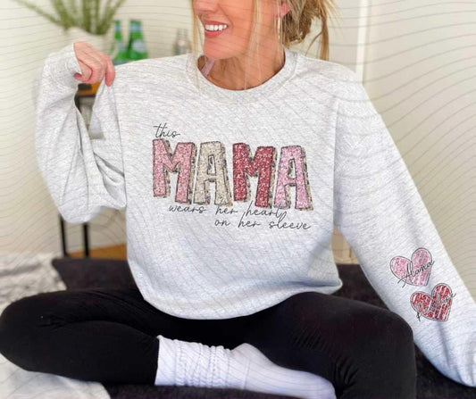 Sparkly Mama Sweatshirt