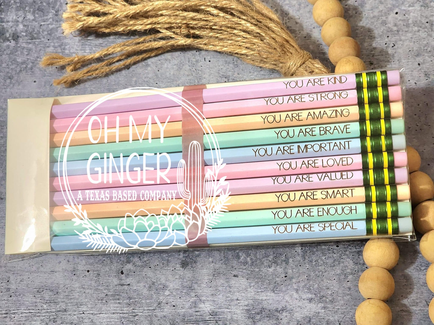 Engraved Pencils