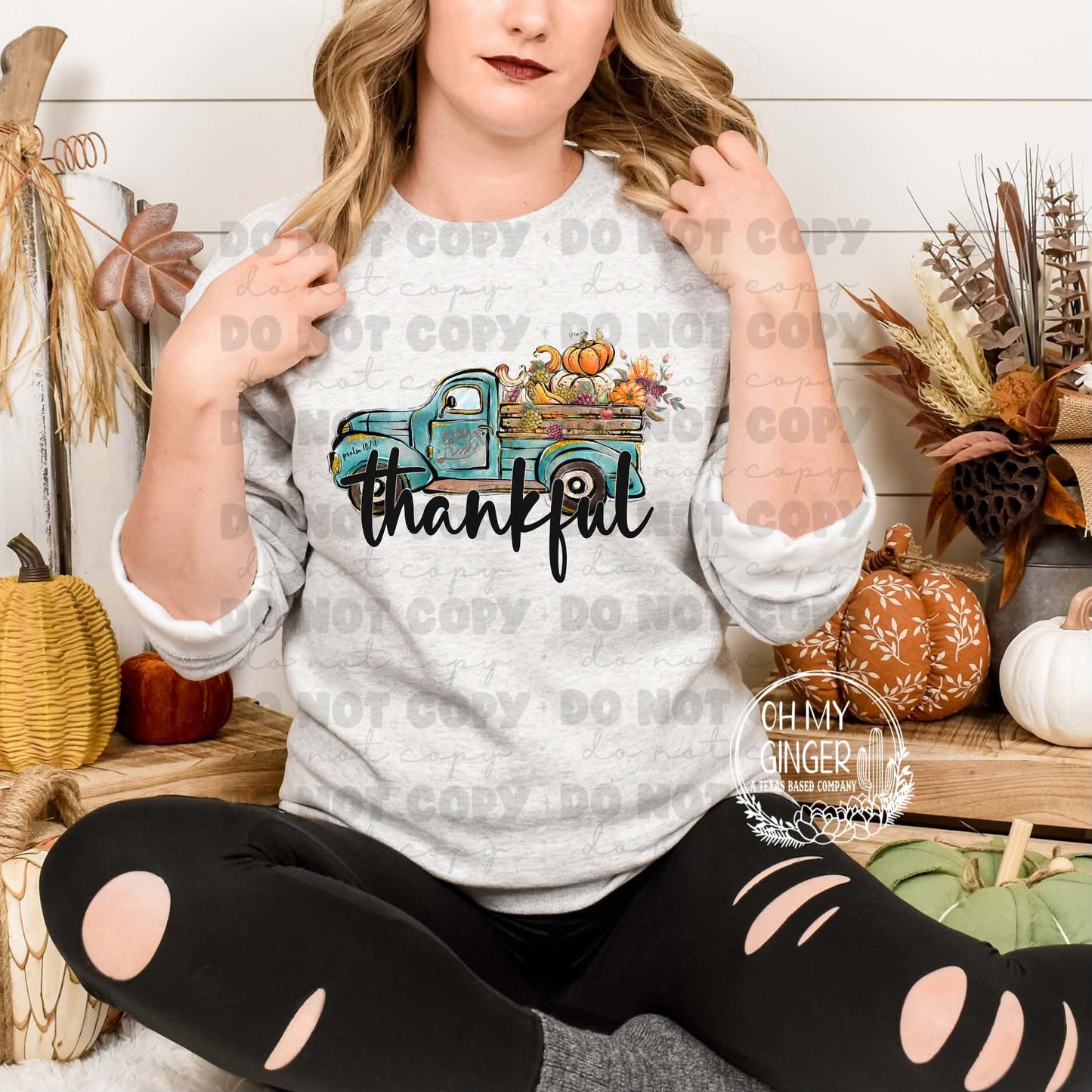 Thankful - (Blue Truck)