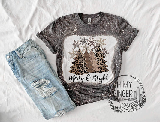 Merry & Bright Leopard Trees - Kids