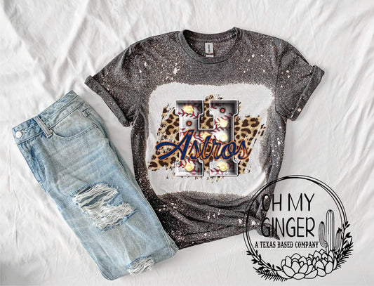 Houston Astros Leopard - Kids