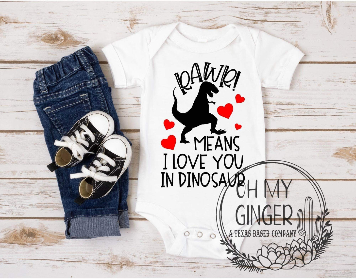 Rawr! Means I Love You In Dinosaur