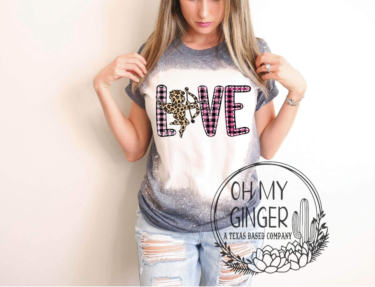 Love - Leopard & Plaid