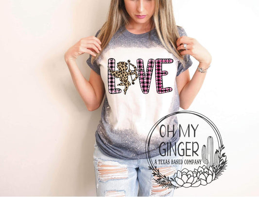 Love - Leopard & Plaid