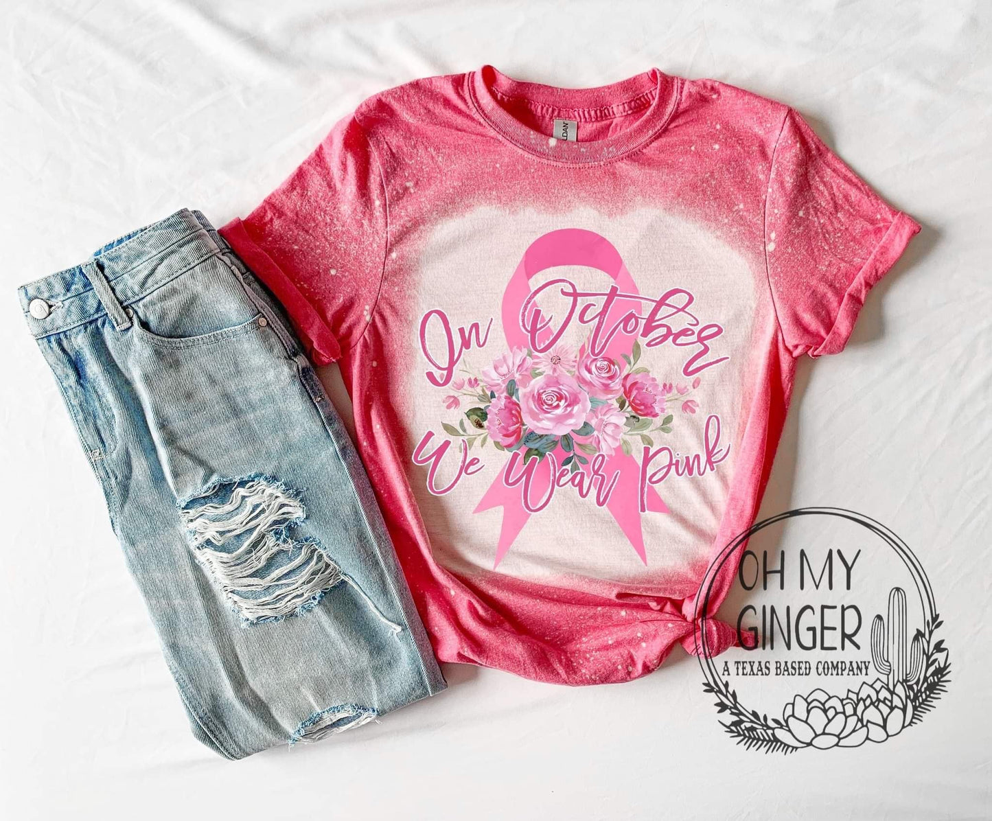 In October We Wear Pink - Floral