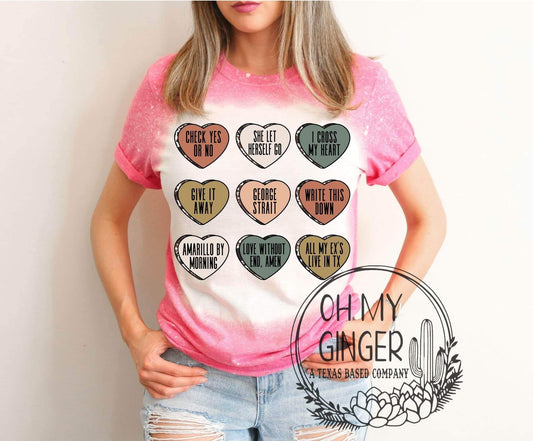 George Strait Hearts