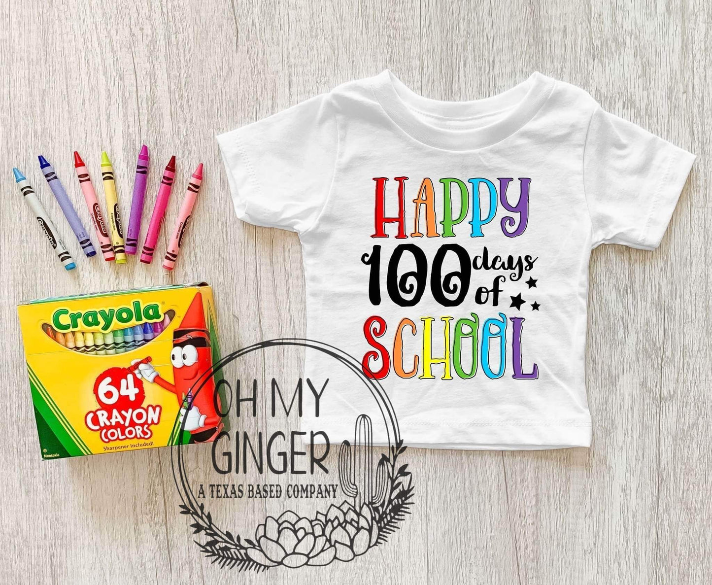 100 Days of School - Happy Colorful