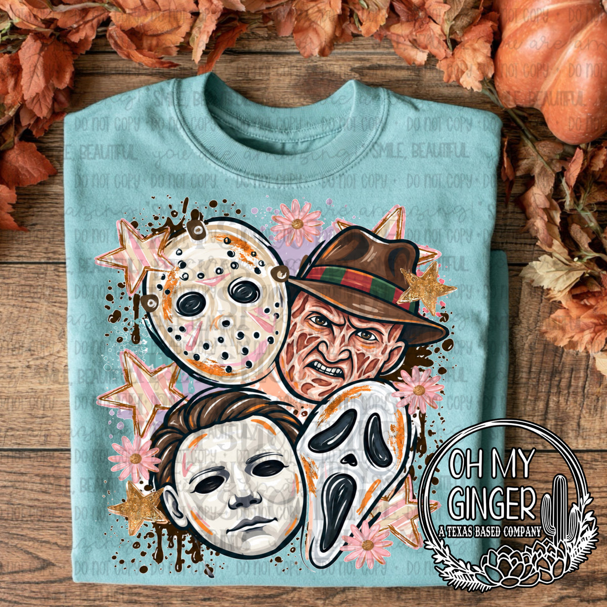 Horror Faces — a collage of recognizable masked horror faces