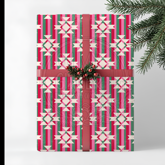 Western Stripes Wrapping Paper