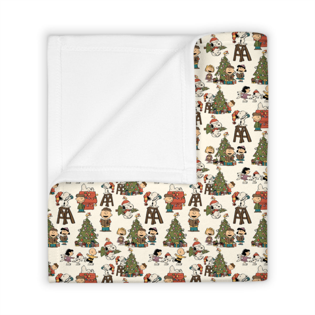 Christmas Tree Pattern Throw Blanket