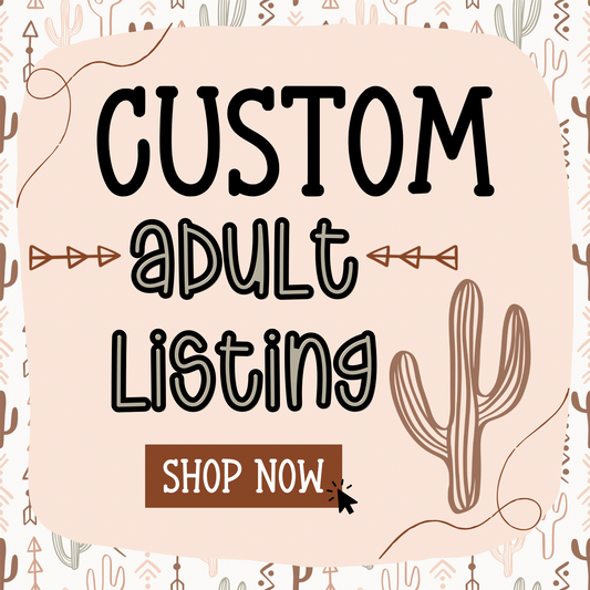 Custom Listing - Adult