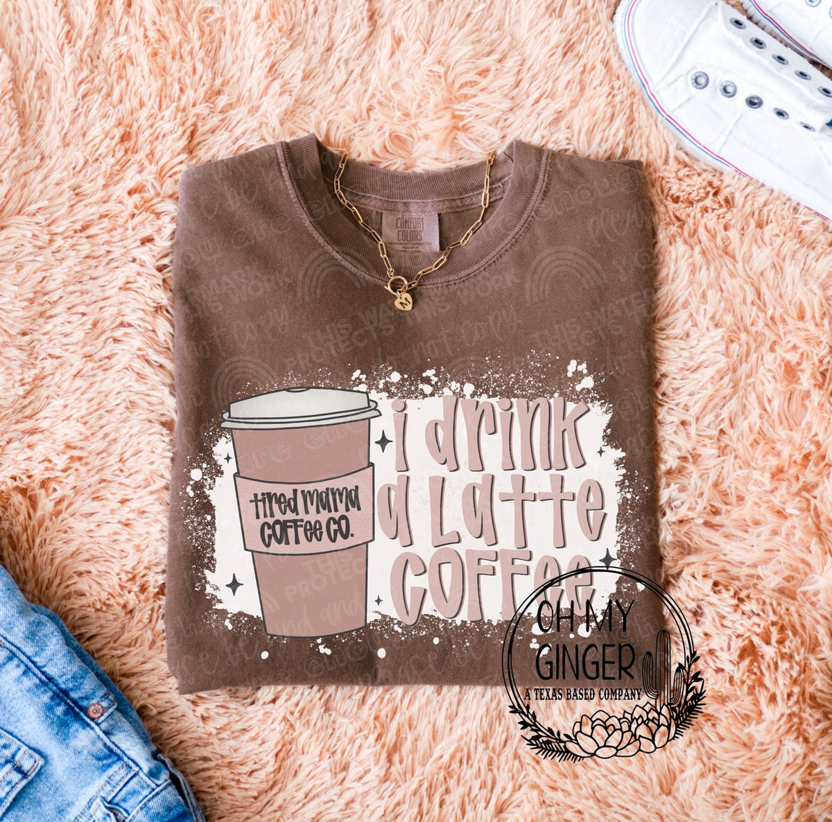 I Drink A Latte Coffee