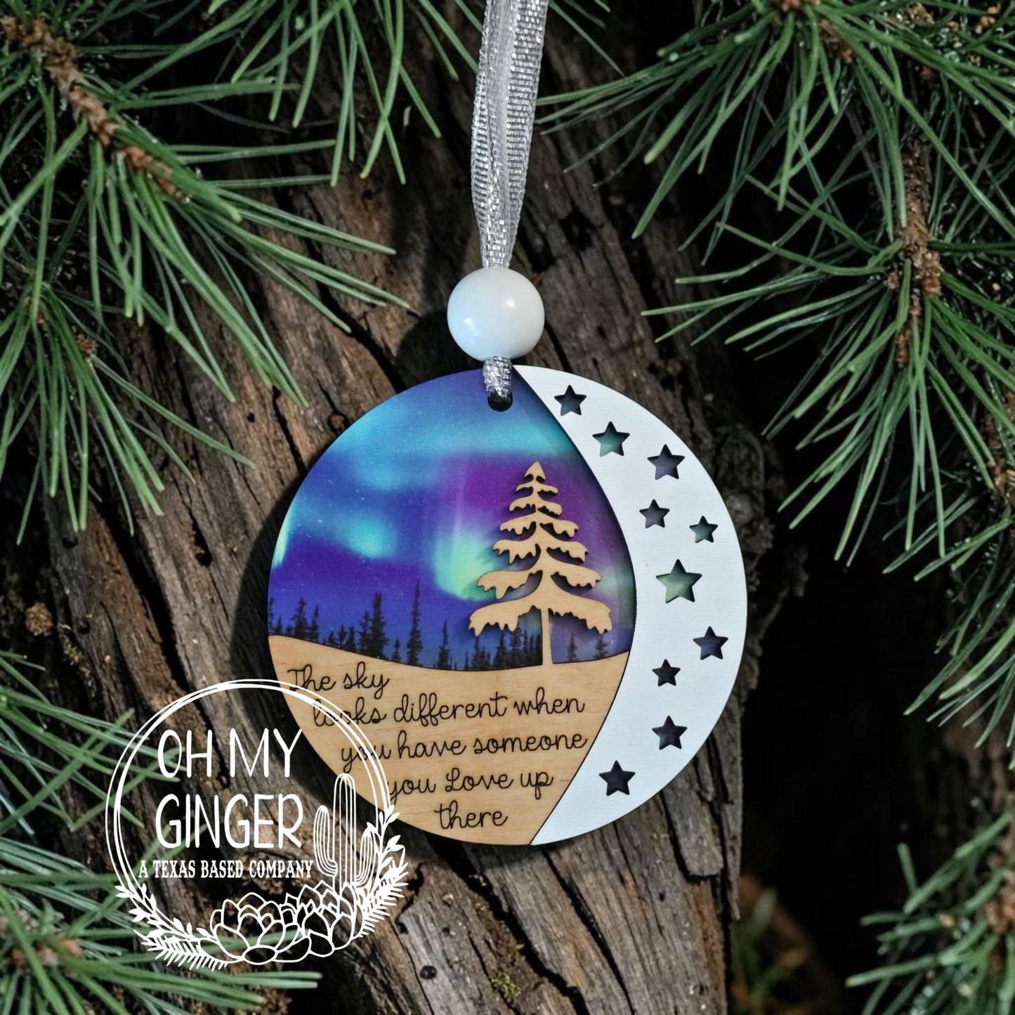 The Sky Looks Different - Ornament