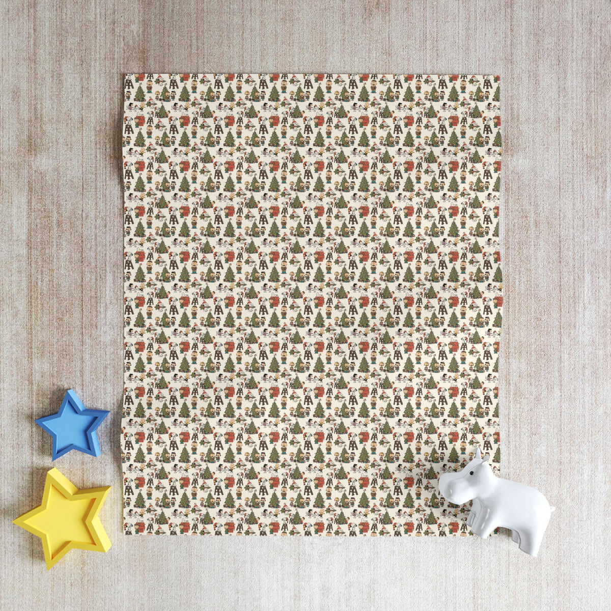 Christmas Tree Pattern Throw Blanket