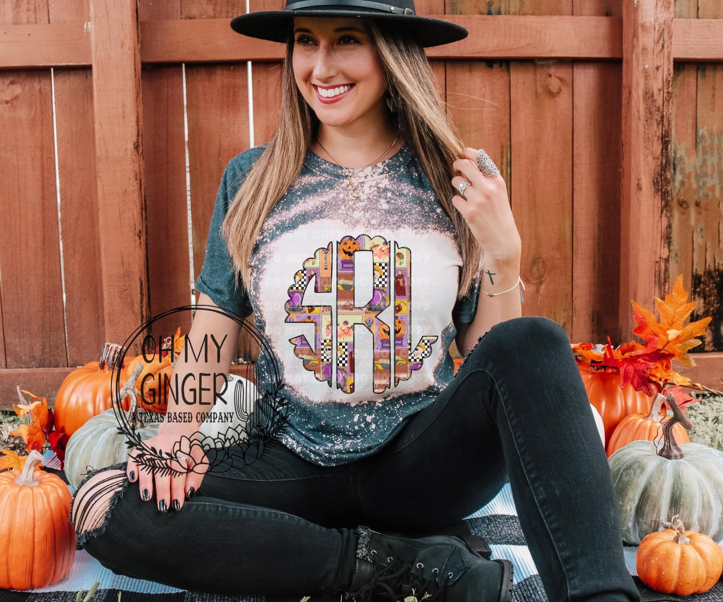 Halloween Town Monogram