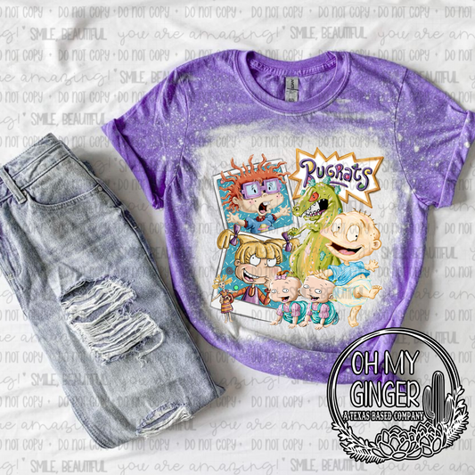 R U G R A T S — a nostalgic Rugrats character collage