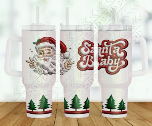 Santa Baby 40oz Tumbler