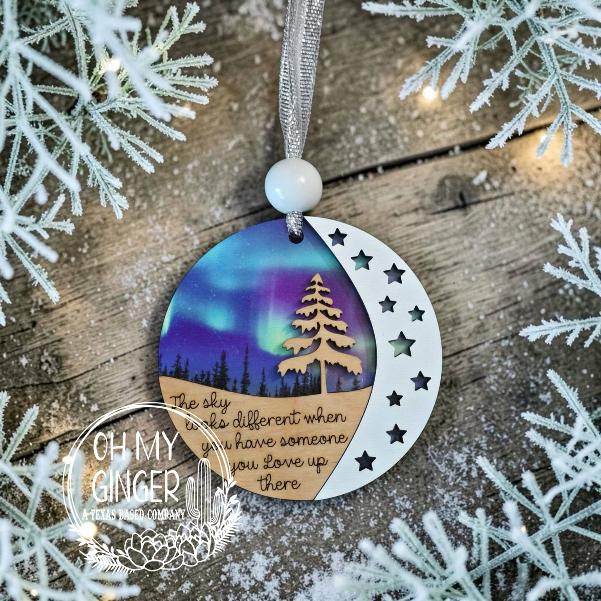 The Sky Looks Different - Ornament