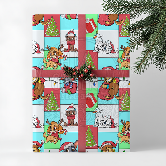 Paw Patrol Wrapping Paper