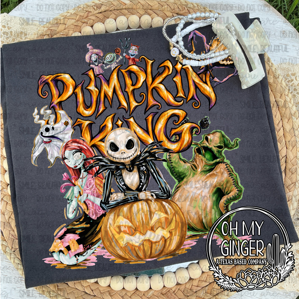 Pumpkin King — a pumpkin-king character collage with Halloween details