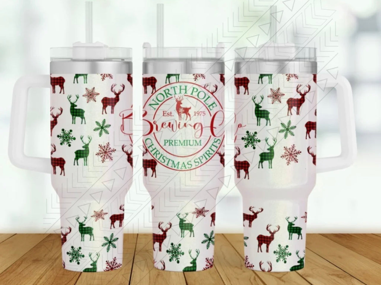 North Pole 40oz Tumbler