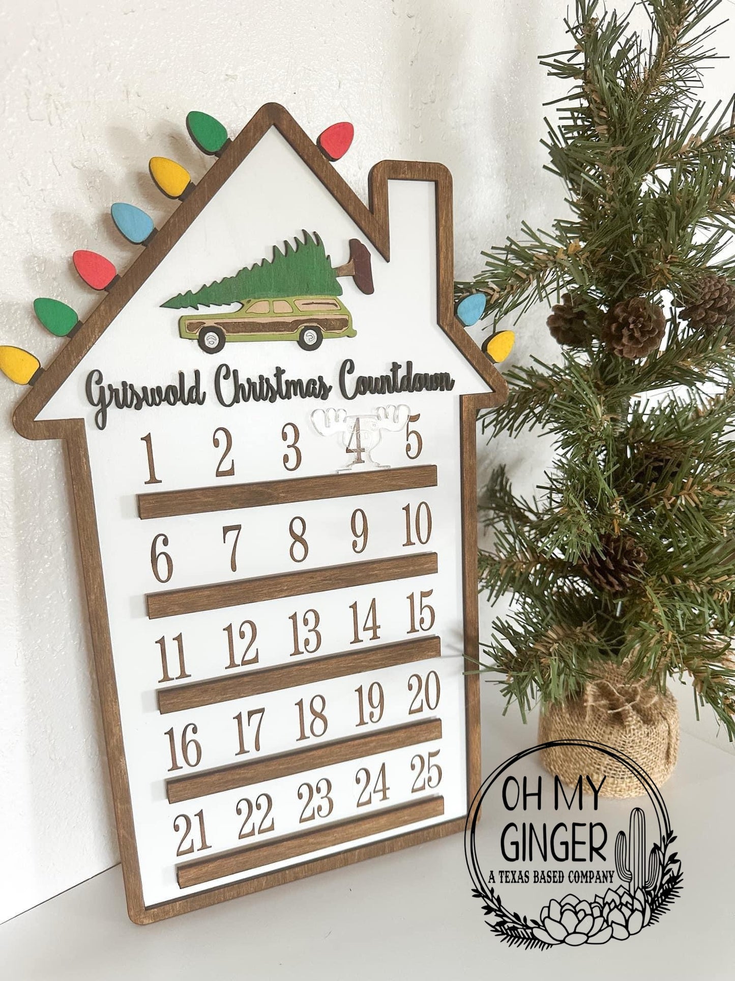 Countdown to Christmas Sign