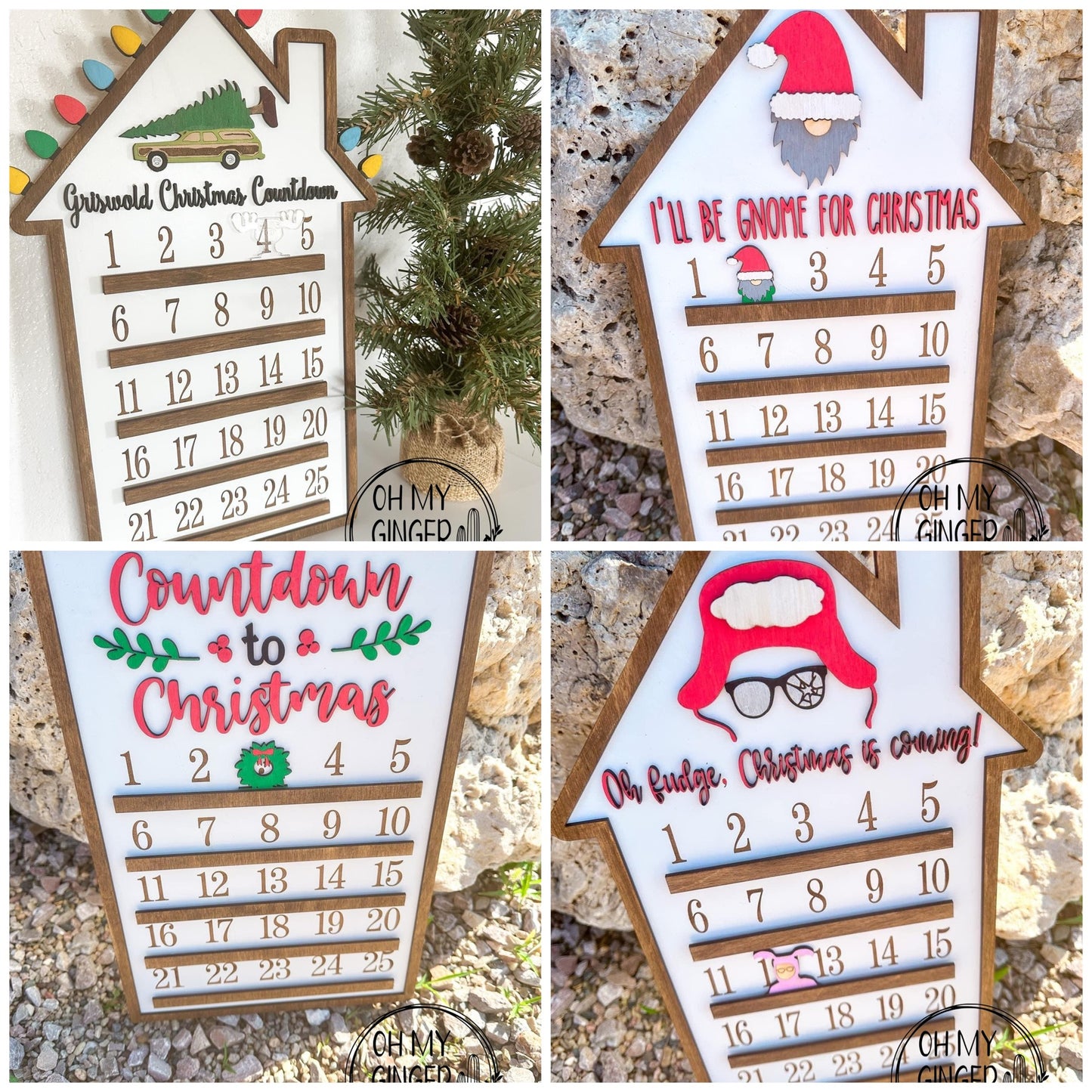 Countdown to Christmas Sign