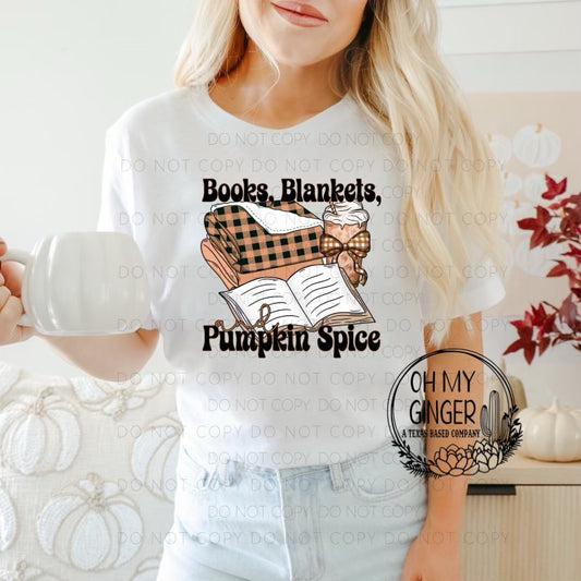 Books, Blankets and Pumpkin Spice