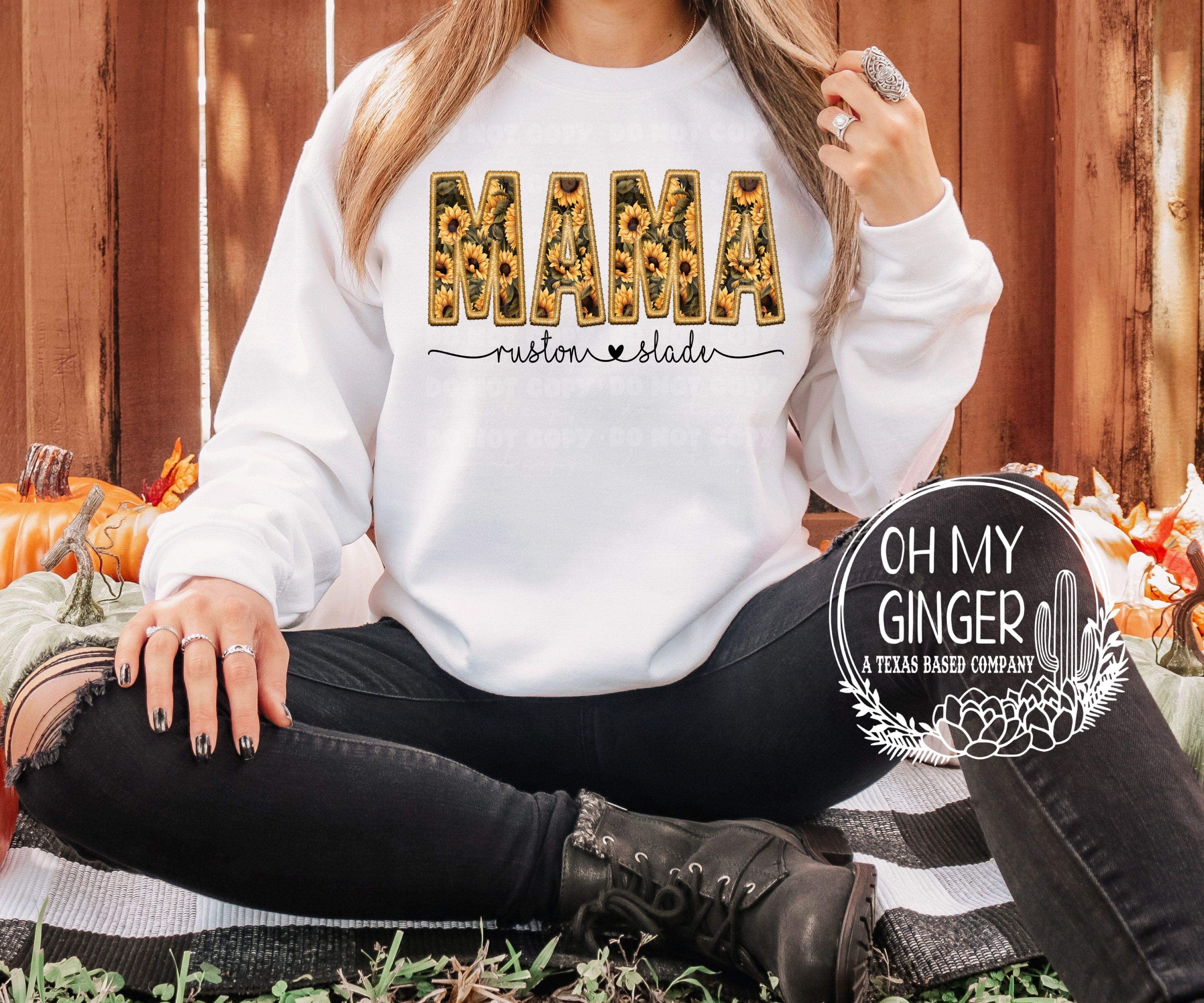 Embroidered discount sunflower sweatshirt