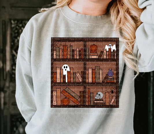 Halloween Bookshelf