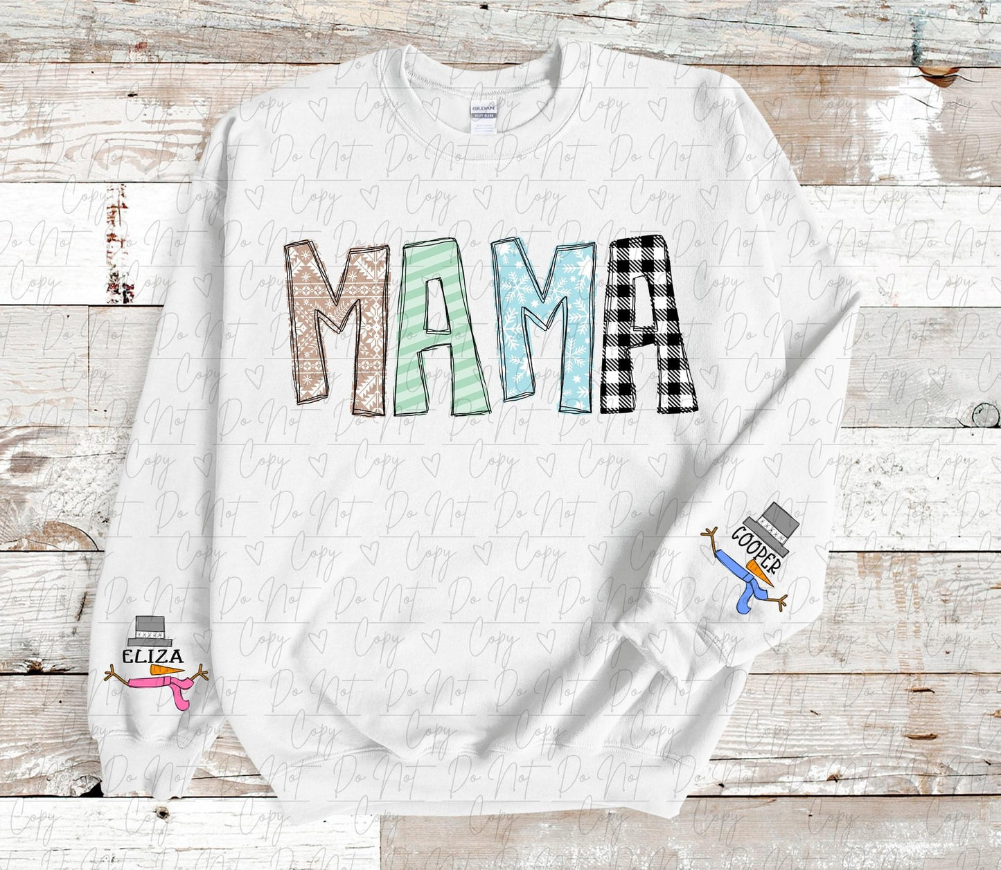 Snowman Mama Sweatshirt