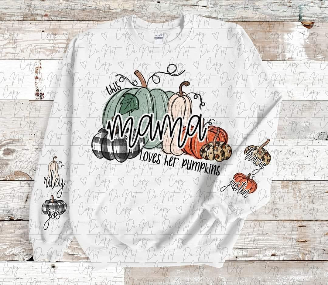 Pumpkin Mama Sweatshirt