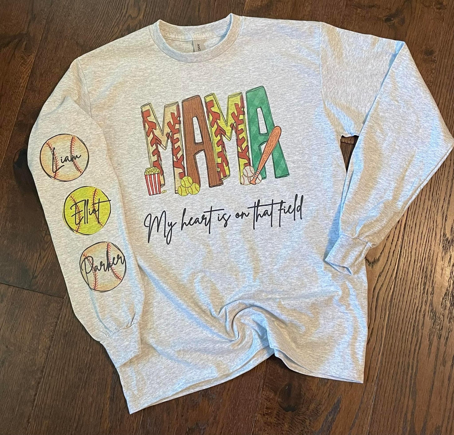 Baseball / Softball Mama Sweatshirt