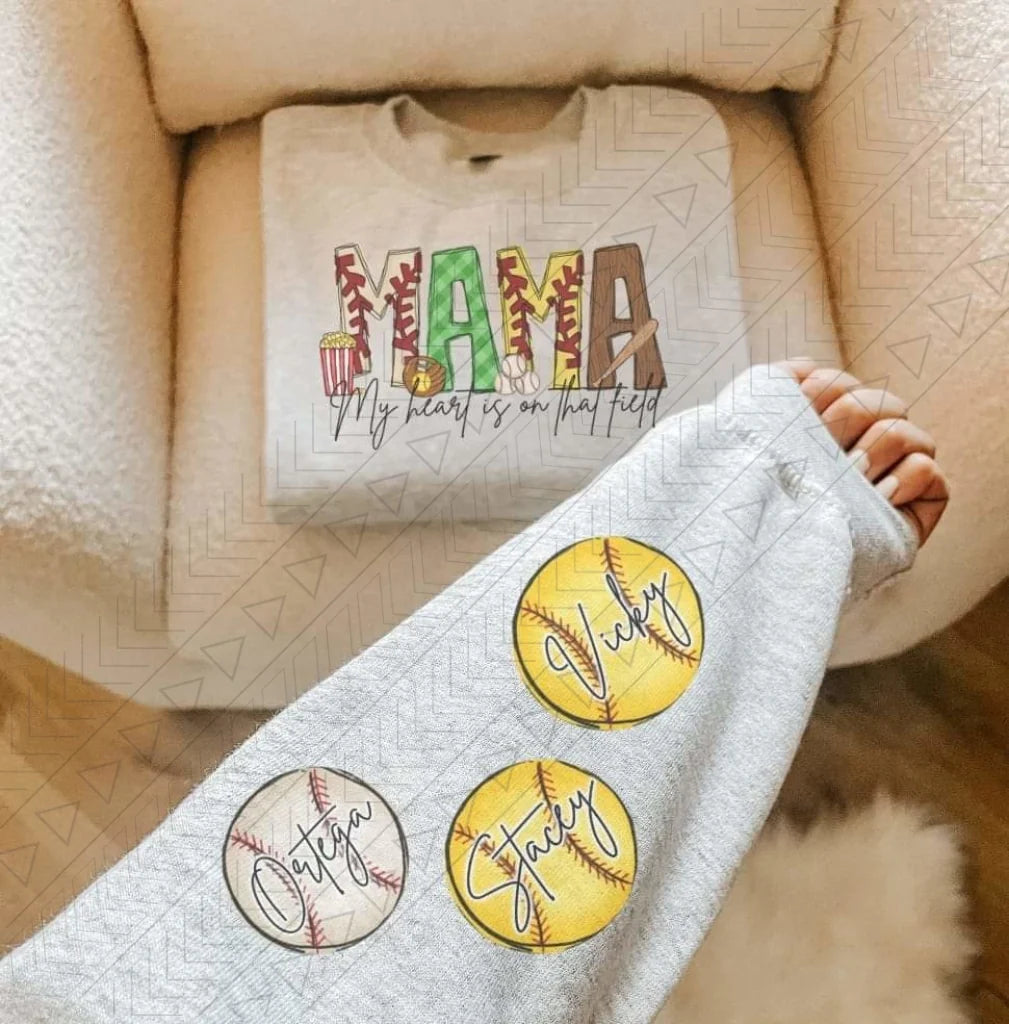 Baseball / Softball Mama Sweatshirt