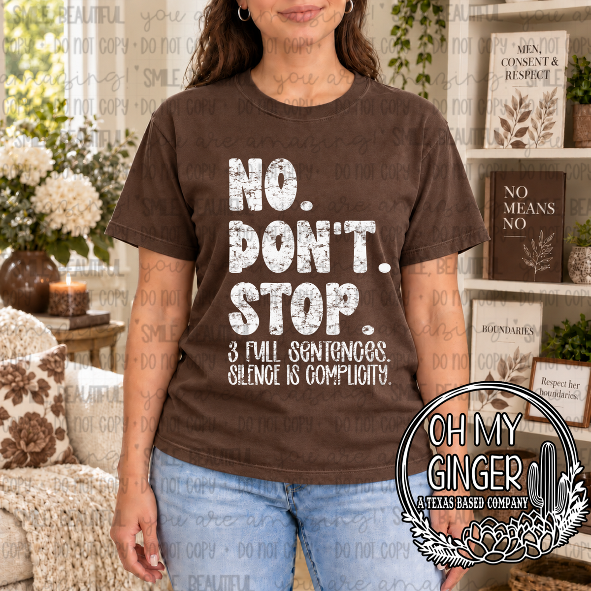 No. Don’t. Stop. - 3 Full Sentences