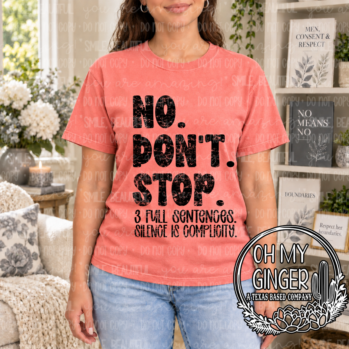No. Don’t. Stop. - 3 Full Sentences