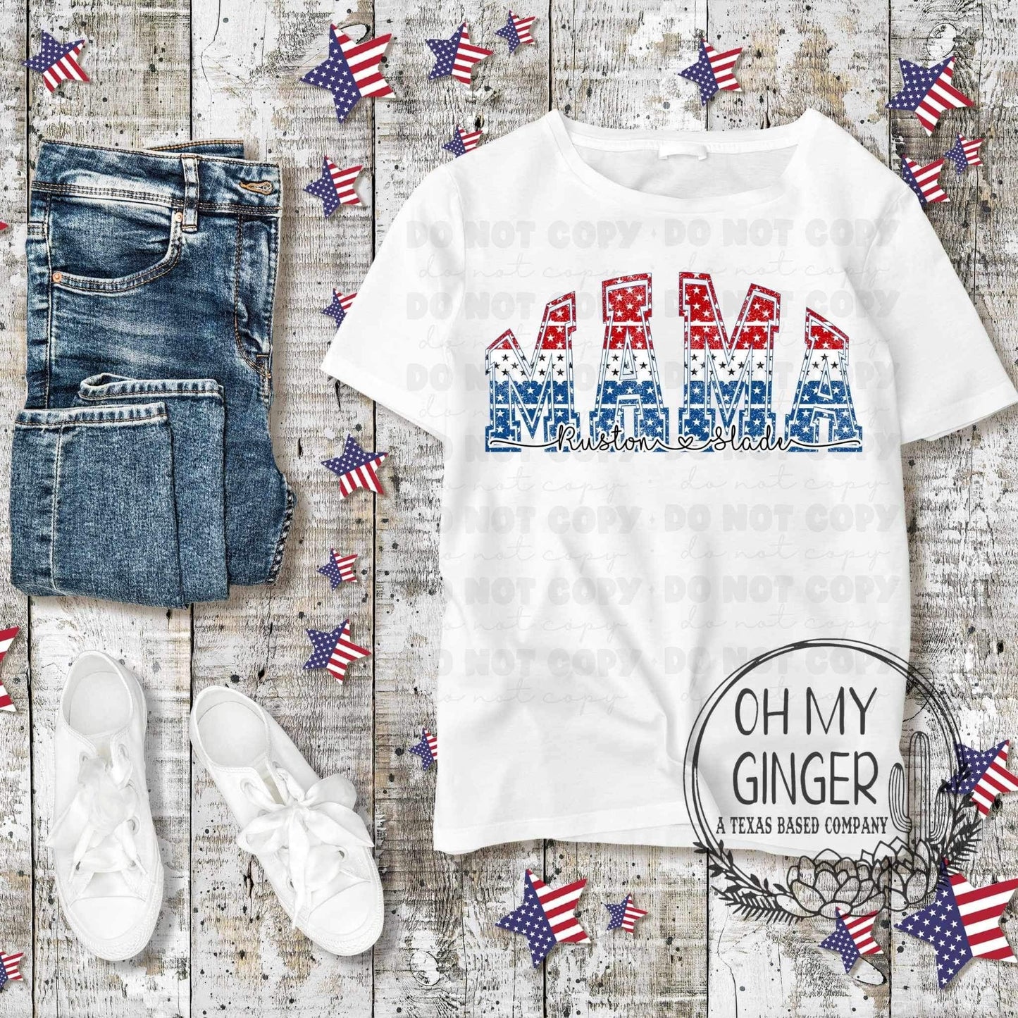 Mama Custom - Stars & Stripes