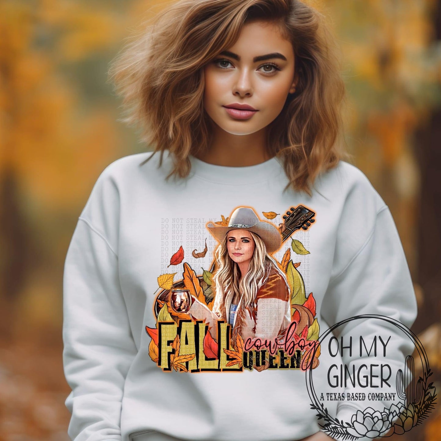 Fall Cowboy Queen Sweatshirt