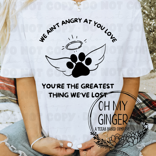 You're The Greatest Thing - Paw Print