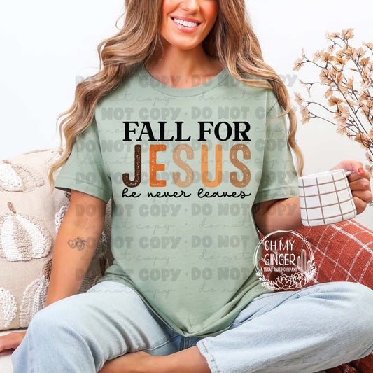 Fall For Jesus - (Words)