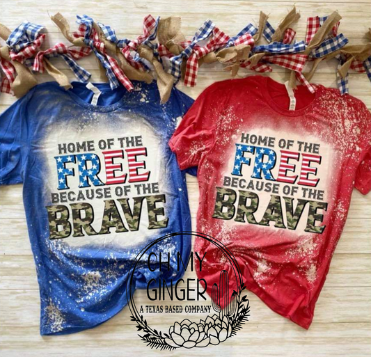 Home of the Free Because of the Brave - Adult