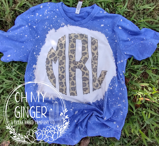 Leopard Monogram - Kids