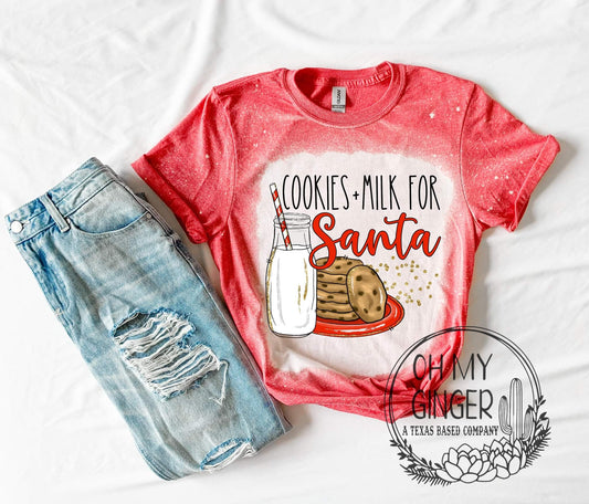 Cookies & Milk For Santa - Kids