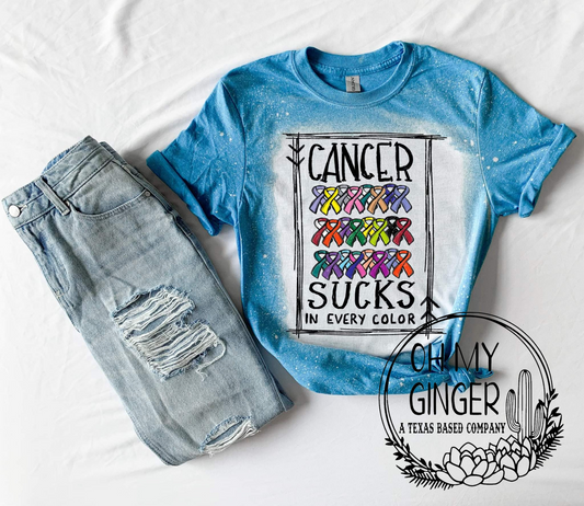 Cancer Sucks In Every Color